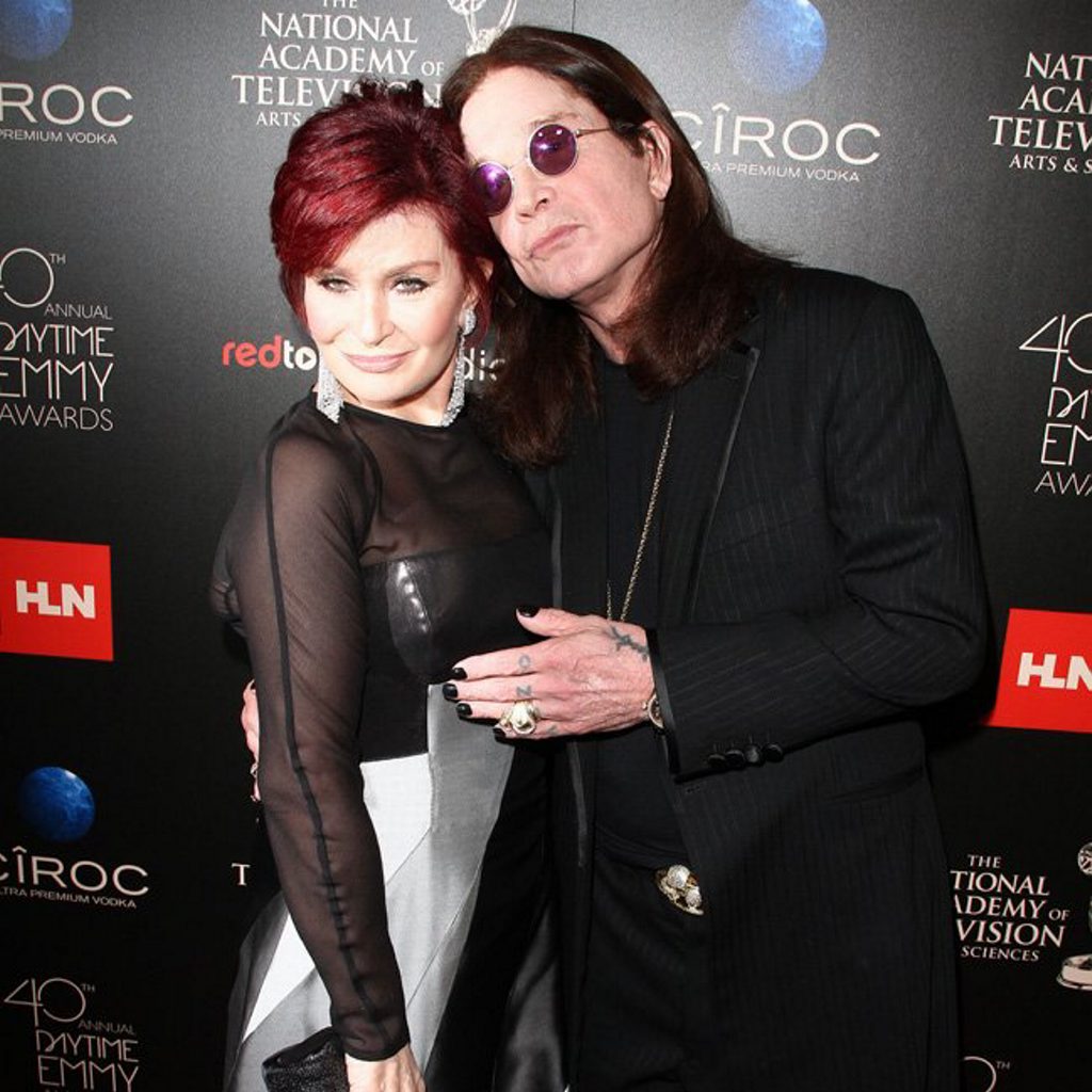 Sharon and Ozzy Osbourne. Sharon and Ozzy Osbourne.